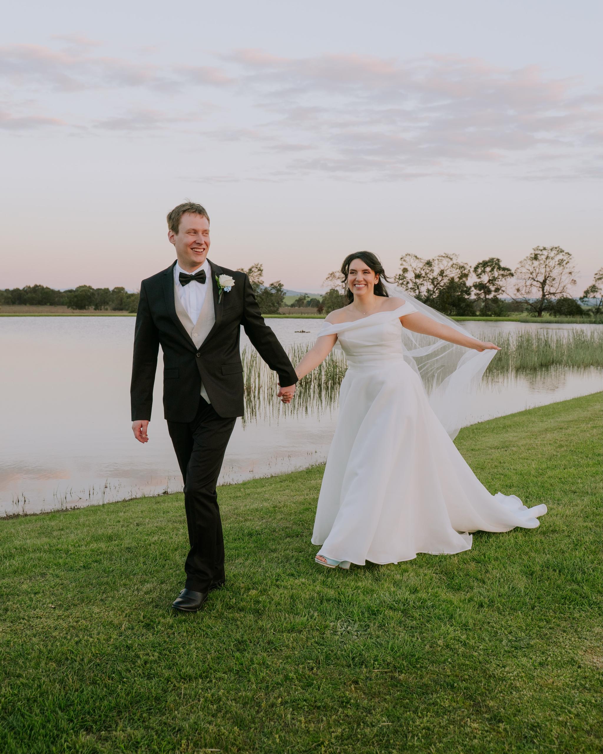 Gaby & Alex at Acacia Ridge Winery, Yarra Valley