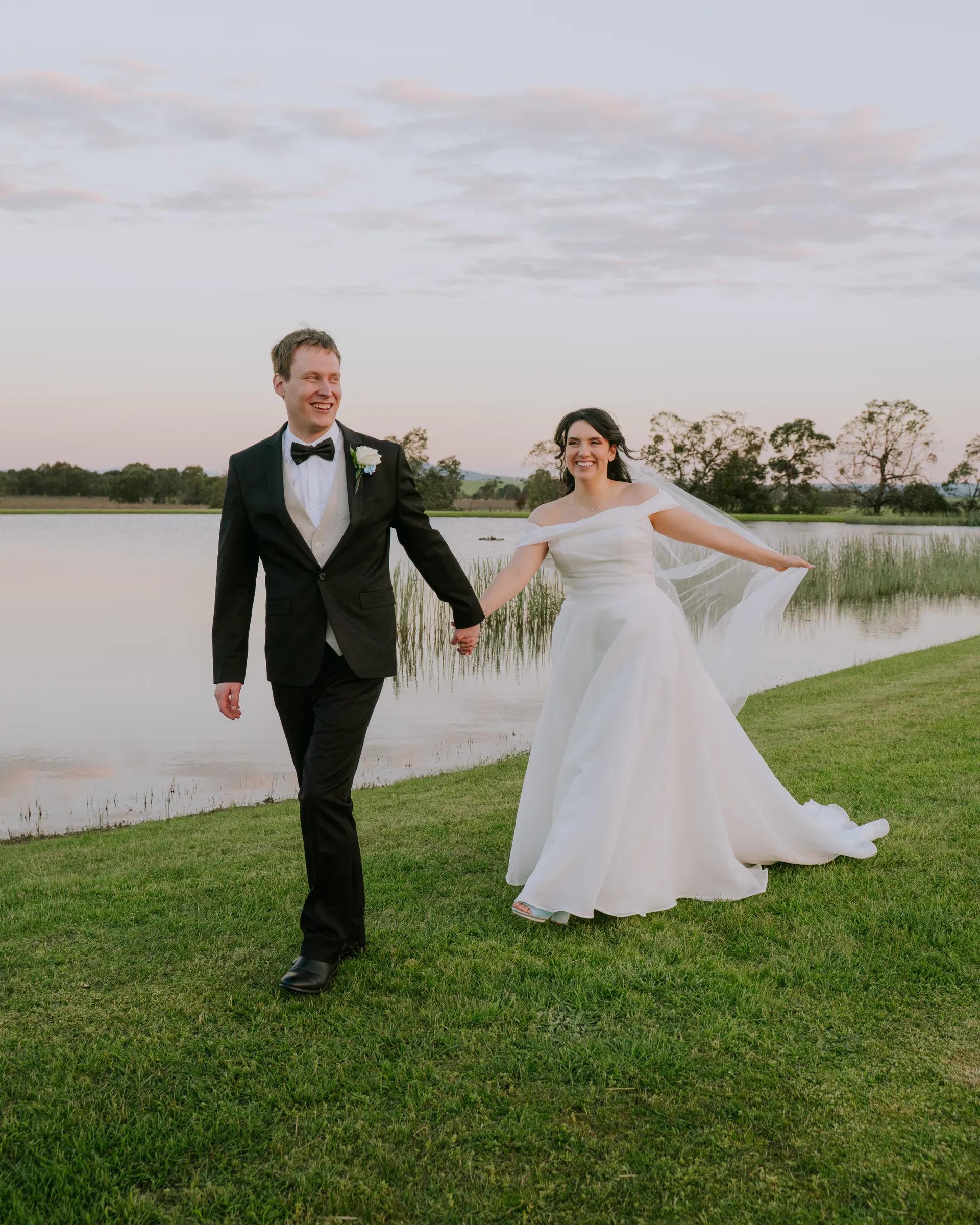 Gaby & Alex at Acacia Ridge Winery, Yarra Valley
